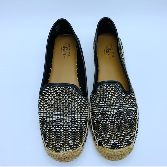 EUC G. H. Bass & Co. Jenna Slip On Espadrille Flats Size 6 - Picture 2 of 7